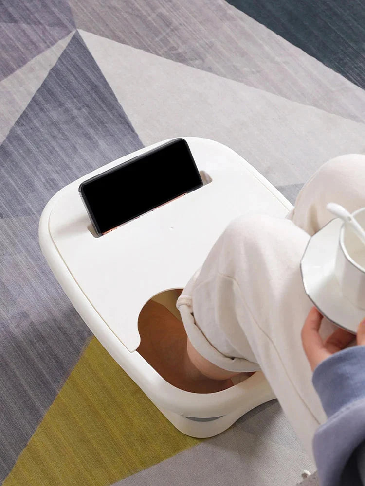 Foldable Footbath Massage Bucket Soaking Bucket Folding Basin Spa Foot Bath Bucket Household Sauna Bathtub Pedicure Bath Bathtub-1