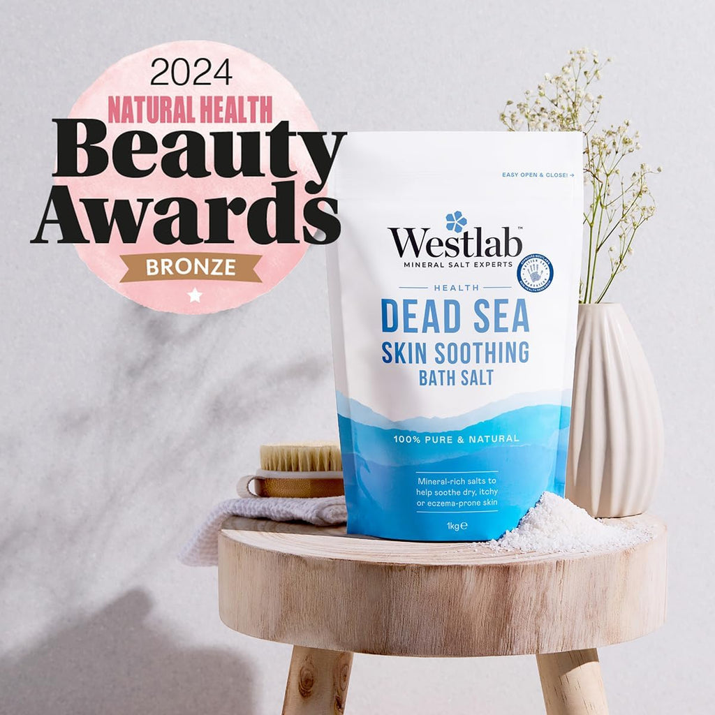 Health Dead Sea Bath Salts 1Kg (2 Pack)