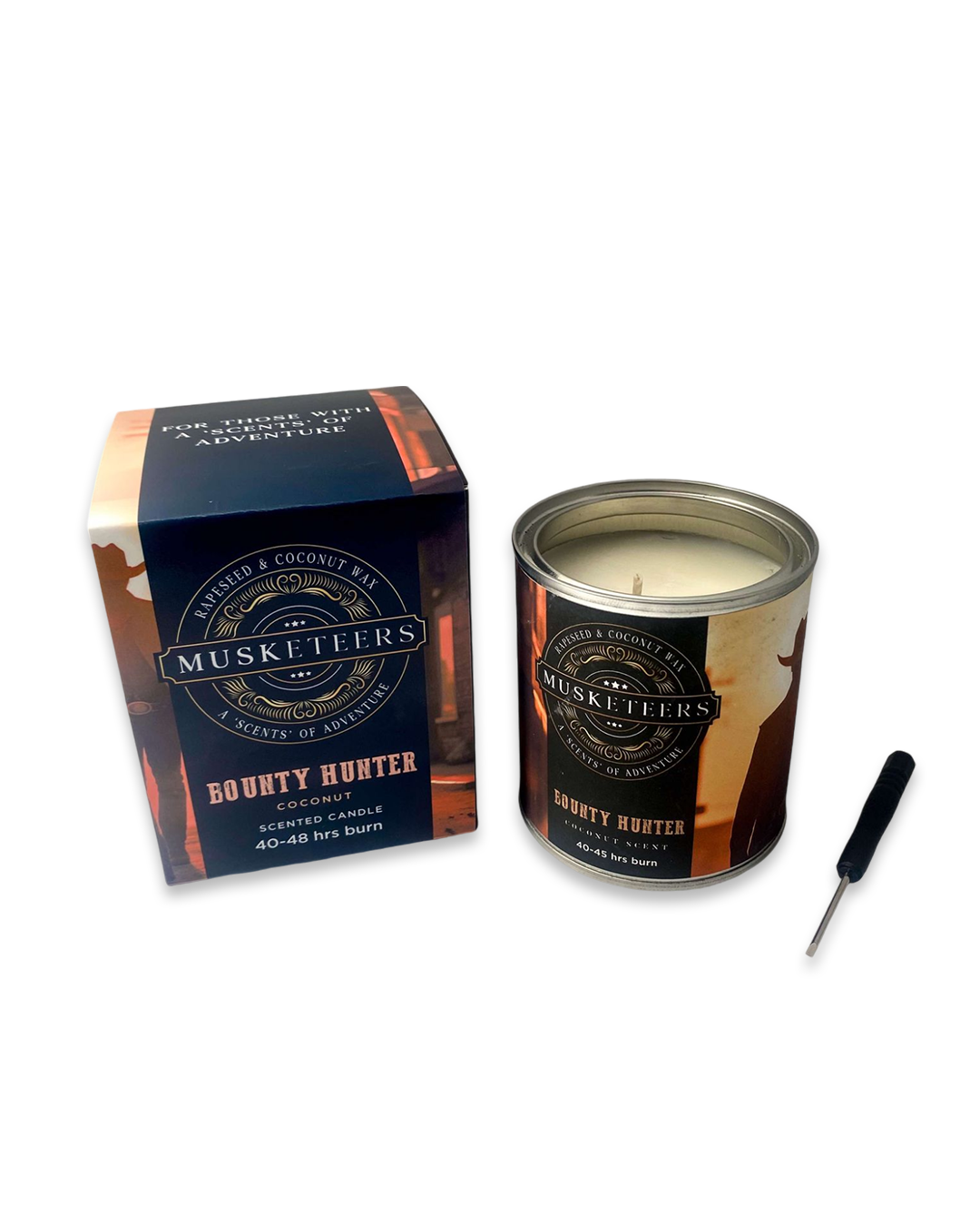 Bounty Hunter - Coconut Scented Candle-1