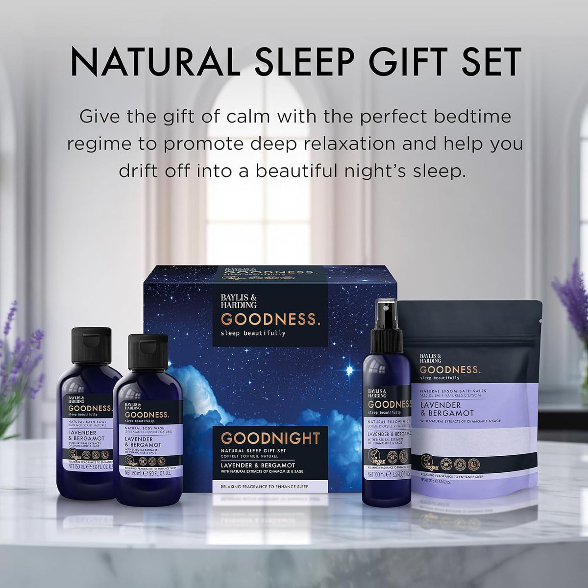 Goodness Sleep, Goodnight Gift Set, 1 Pack