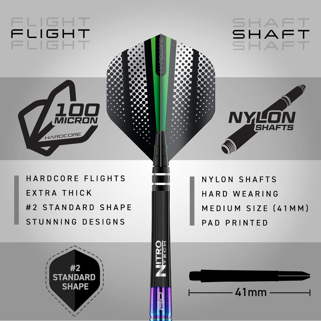 Darts | Razor Edge Series | 85% Tungsten Darts Set | 20G-33G