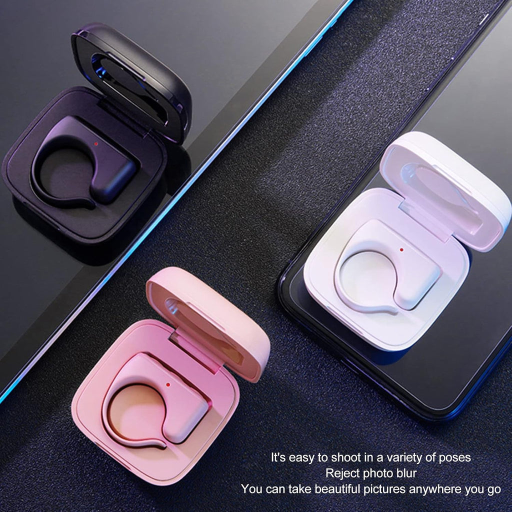 Tiktok Remote Control Kindle APP Page Turner,Bluetooth Camera Video Recording Remote,App Remote Scrolling Ring Clicker,Tik Tok Scrolling Ring for Cell Phone (Black)