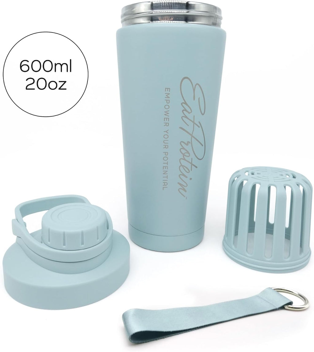 Stainless Steel Insulated 600Ml/20Oz | Protein Shaker | Water Bottle