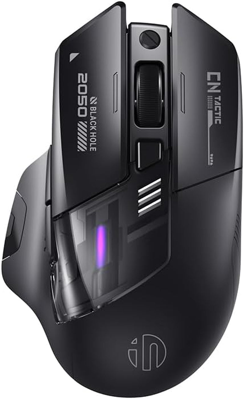 A9 V2 Explorer Wireless Gaming Mouse, 12800 DPI Silent Mouse