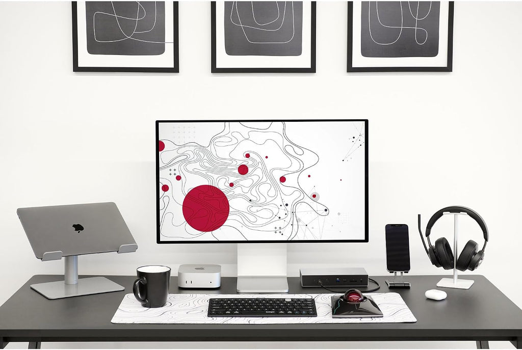 Slimblade Pro Bluetooth Wireless Rechargable Ergonomic Trackball