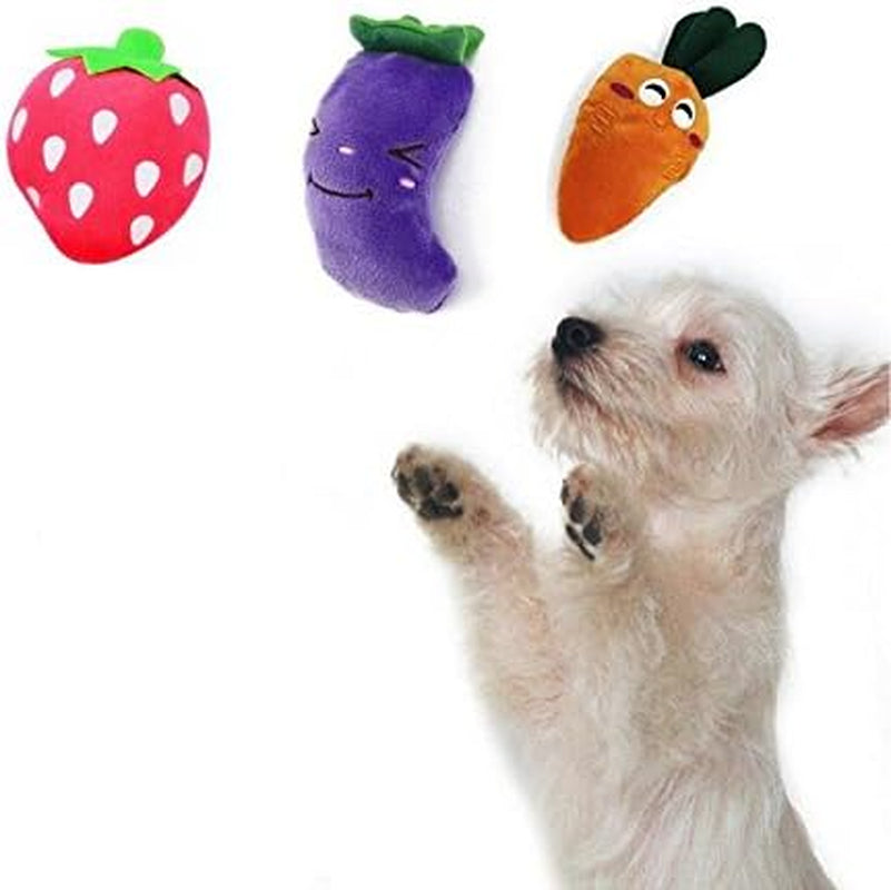 Small Dog Toys Squeaky Dog Toys Pets Squeaky Toy, 6 Pcs Plush Puppy Toys for Small Medium Dogs