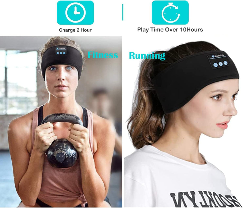 Sleep Headphones V5.0 Wireless Bluetooth Snoozeband Built-In HD Speakers