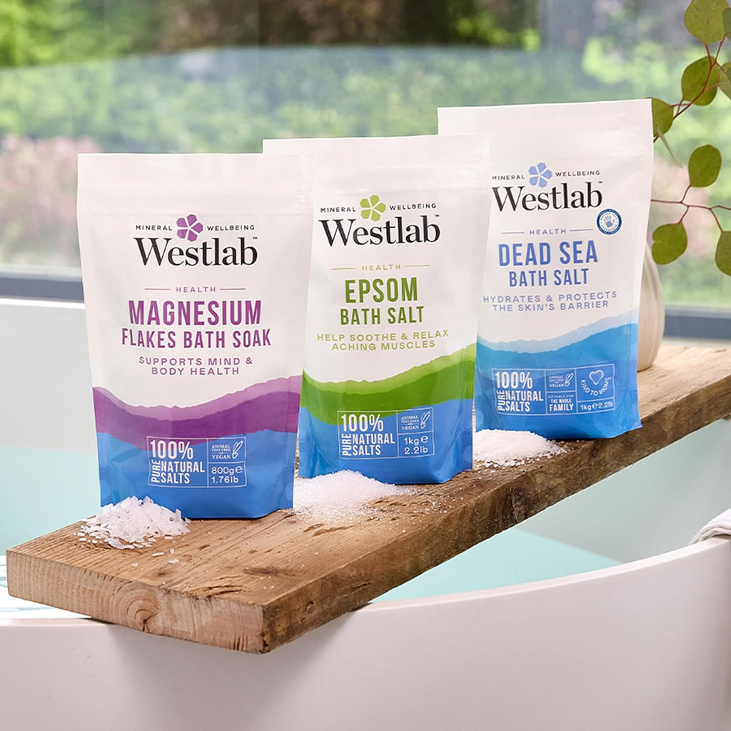 Health Epsom Bath Salts 2Kg (1 Pack)