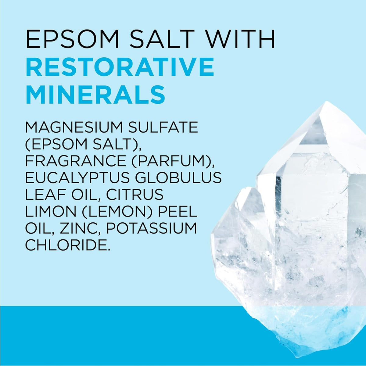 Dr Teals Restorative Minerals Epsom Salts 3Lb 1.36Kg