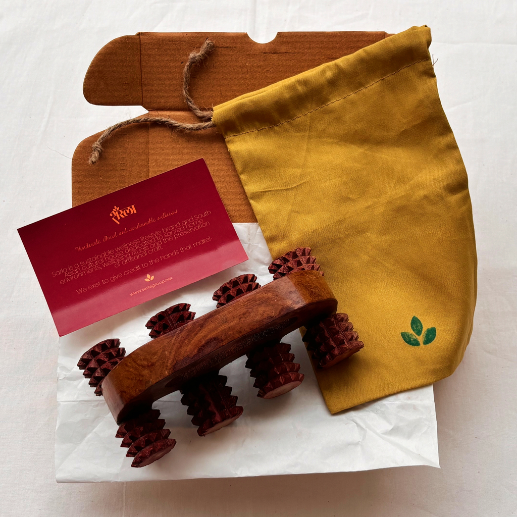 Handheld Wooden Deep Tissue Massager