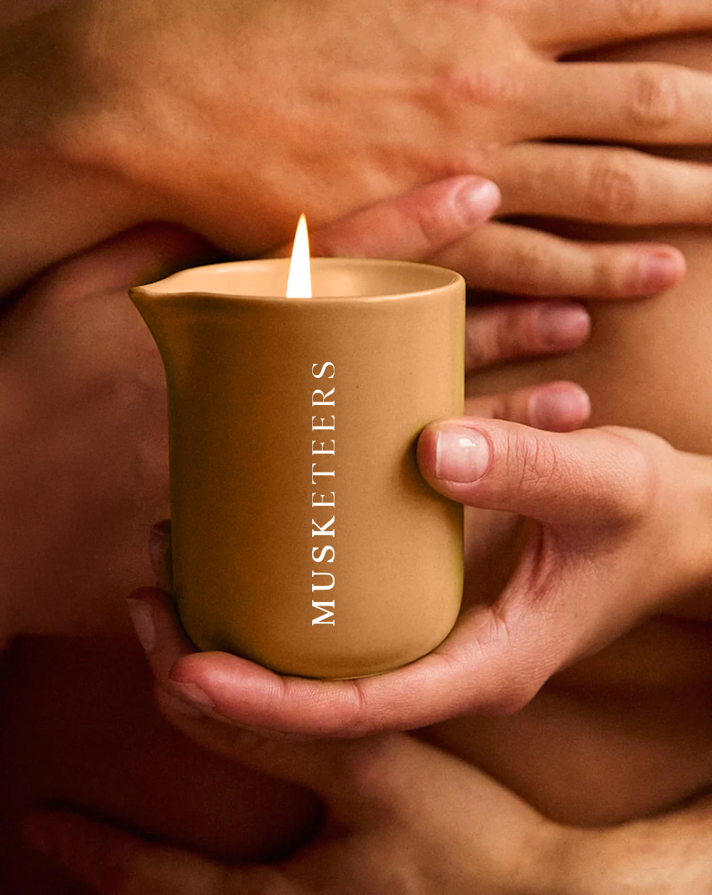 Massage Candle - Mandarin & Sandalwood Scented-1